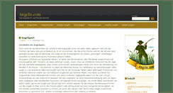 Desktop Screenshot of angeln.com